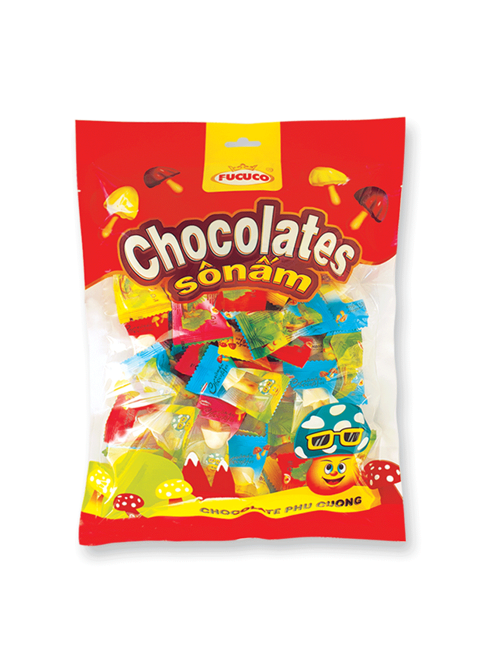 Chocolate Nấm Gói Từng Chiếc